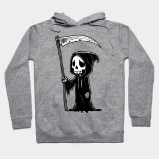 sad grim reaper Hoodie